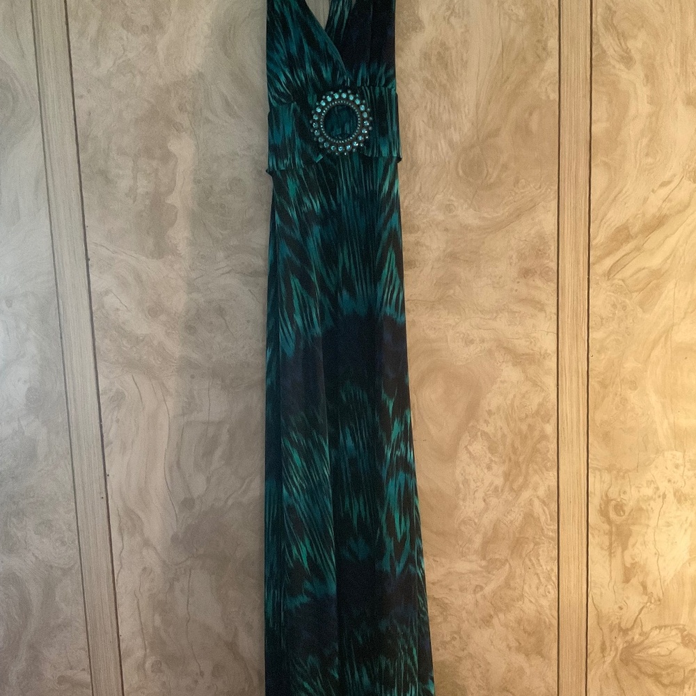 Halter maxi dress